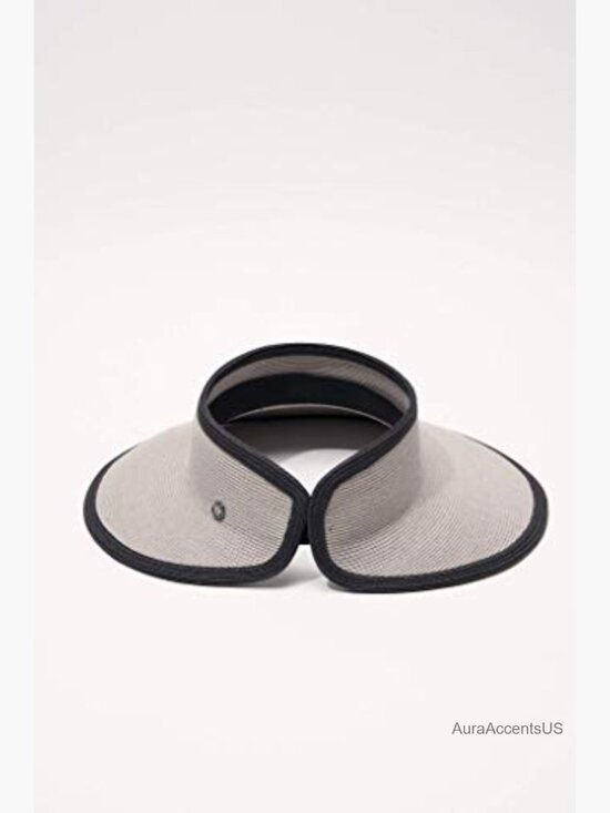 Women\'s Straw Sun Visor Hat UPF 50+ Packable Wide Brim Breathable Travel Beach main image 7